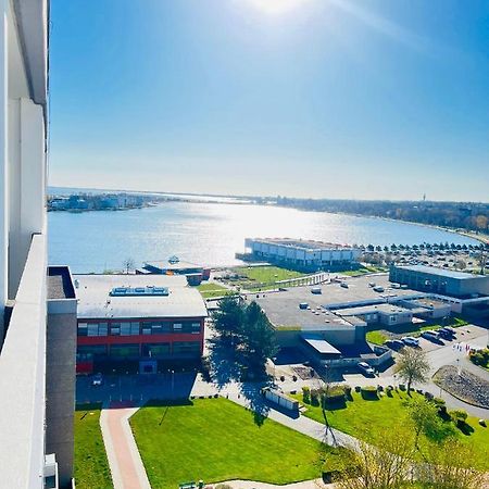 Phänomenaler Ausblick auf Binnen- und Ostsee Heiligenhafen Exterior foto