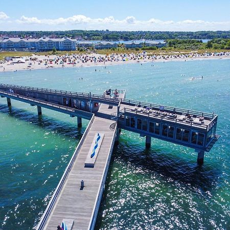 Phänomenaler Ausblick auf Binnen- und Ostsee Heiligenhafen Exterior foto