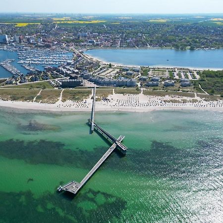 Phänomenaler Ausblick auf Binnen- und Ostsee Heiligenhafen Exterior foto