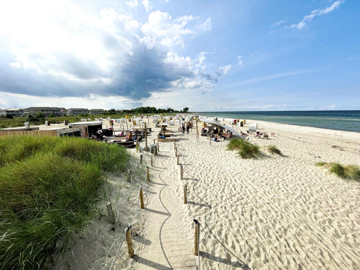 Phänomenaler Ausblick auf Binnen- und Ostsee Heiligenhafen Exterior foto