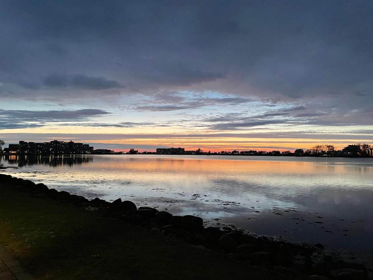 Phänomenaler Ausblick auf Binnen- und Ostsee Heiligenhafen Exterior foto