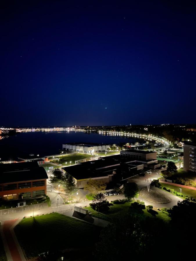 Phänomenaler Ausblick auf Binnen- und Ostsee Heiligenhafen Exterior foto